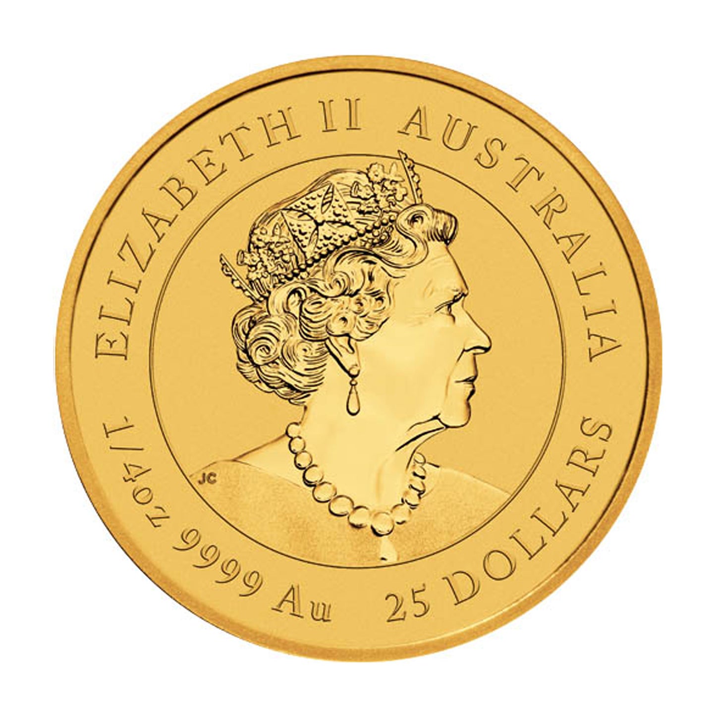 2020 Australia $25 Lunar Year of the Mouse 1/4oz .9999 Gold (No Tax)