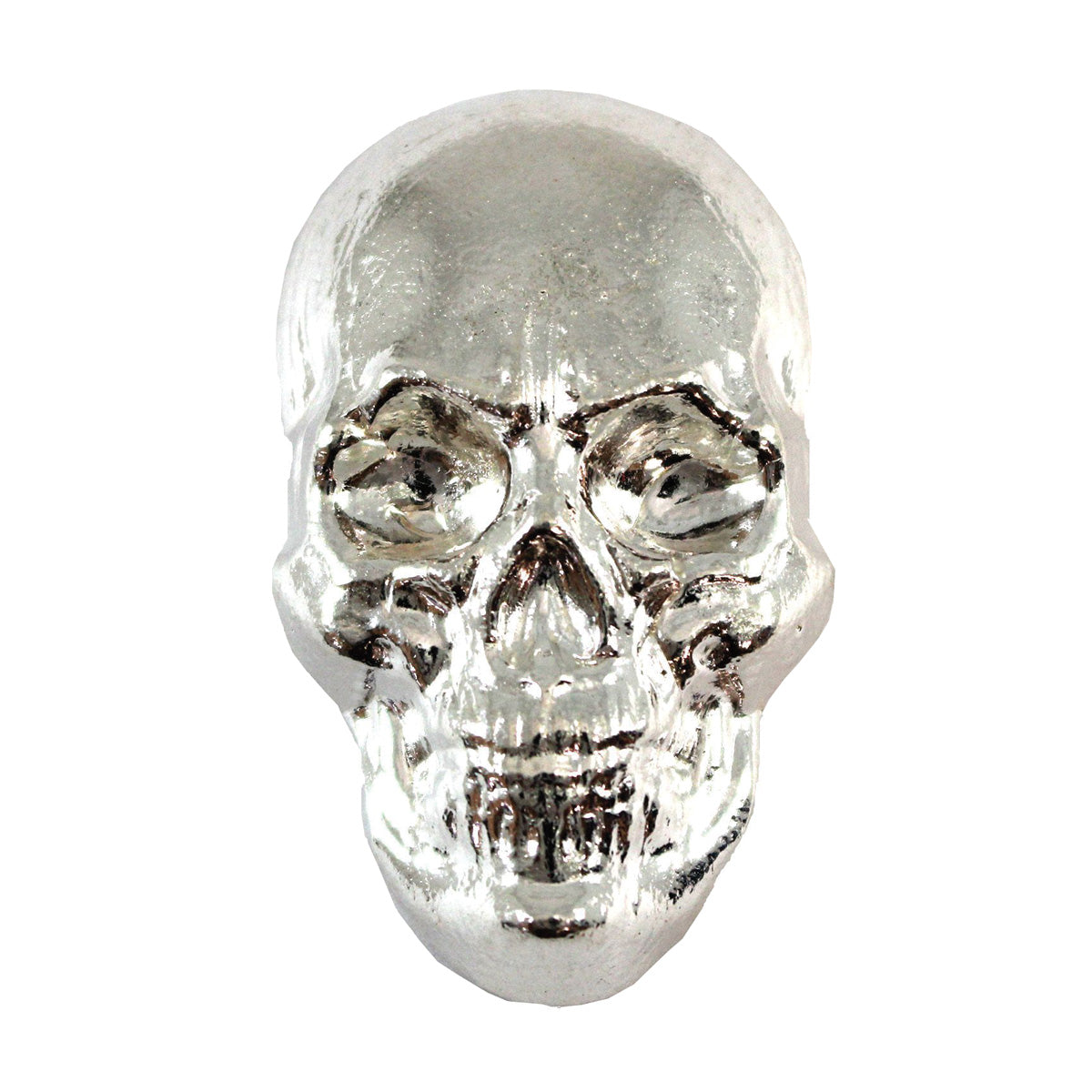 Beaver Bullion Skull (Plain) 5oz .999 Fine Silver (No Tax)