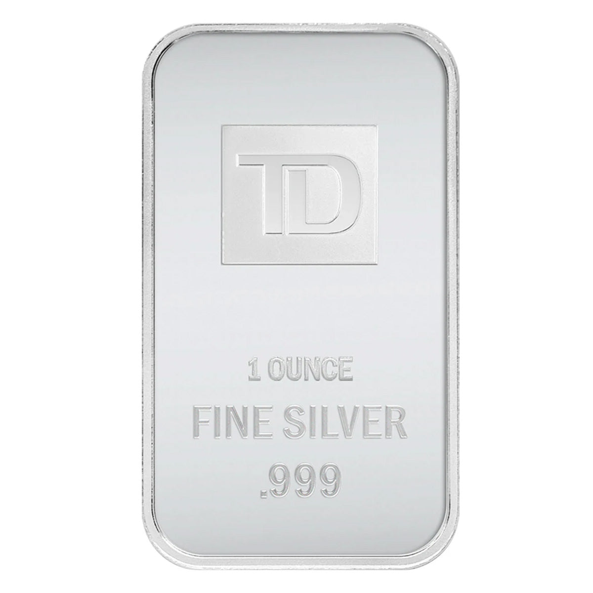 TD Bank SEALED 1oz .999 Fine Silver Bar (No Tax) Lightly Toned