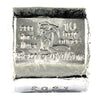 Beaver Bullion 10oz .999 Fine Silver Cube (No Tax) Light Scr/Rubbing