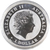 2011 Australia $1 Kookaburra 1oz .999 Silver (No Tax) Capsule Scr/Light Toning