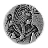 2016 Republic of Chad  King Tut 5oz .999 Fine Silver (No Tax) Box Worn