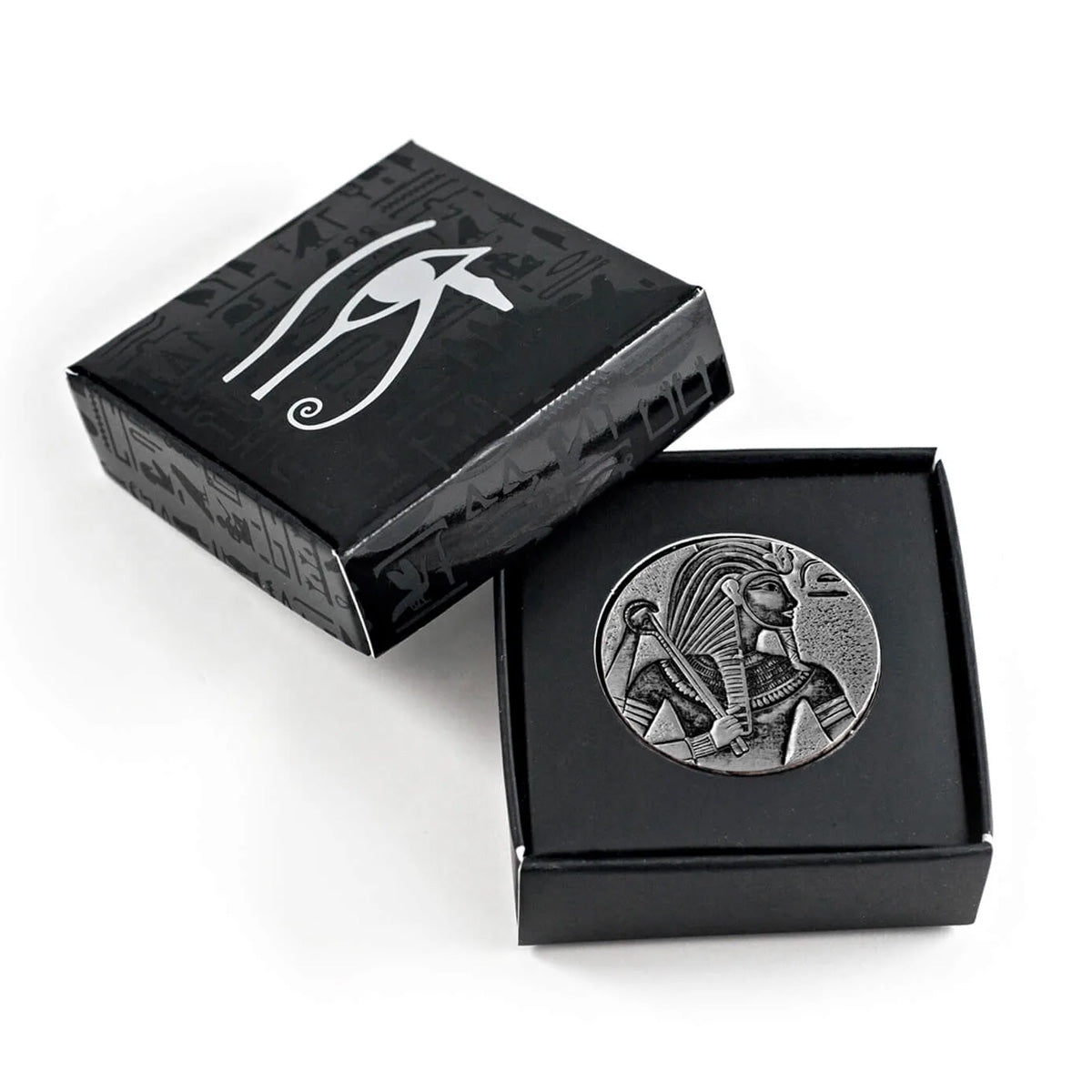2016 Republic of Chad  King Tut 5oz .999 Fine Silver (No Tax) Box Worn