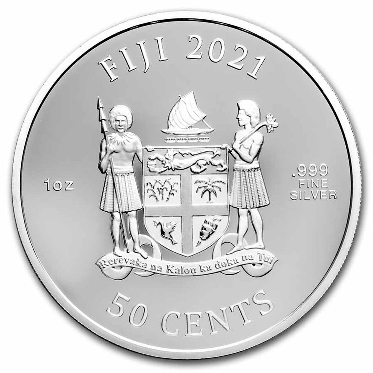 2021 Fiji Street Fighter II: Ryu 1oz Silver (No Tax)