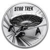 2016 Tuvalu $1 Star Trek U.S.S. Enterprise 1oz .999 Fine Silver (No Tax) Capsule Scratched