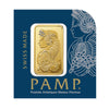 PAMP Suisse 1 gram Lady Fortuna .9999 Gold in Square Holder (No Tax)