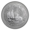 2011 $1 Year of the Rabbit (Series II) 1oz .999 Silver (No Tax) Capsule Hairline Scr
