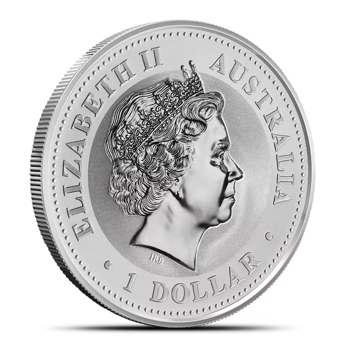 2008 Australia $1 Kookaburra 1oz. .9999 Fine Silver (No Tax) Capsule Scr