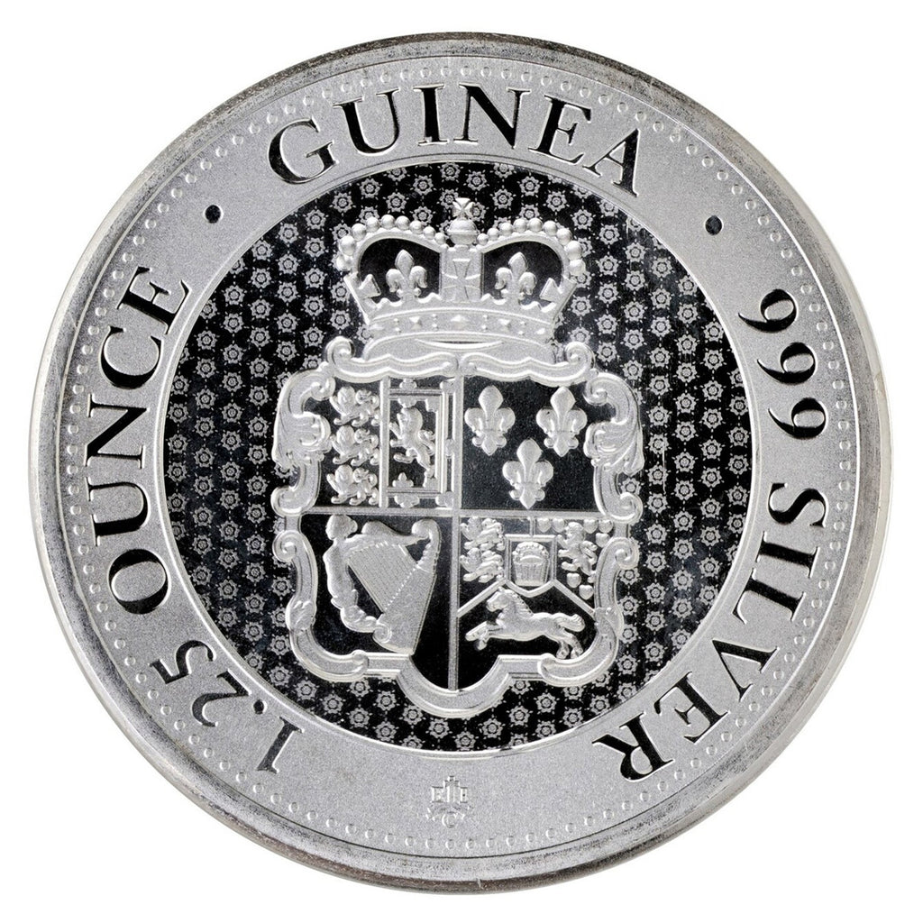 2021 St. Helena £1.25 Rose Crown Guinea 1.25oz .999 Silver Coin (No Tax)