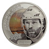 2017 $5 Coloured Upper Deck: Jaromir Jagr 1oz. Silver (No Tax) COIN ONLY/Light Toning