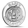SilverTowne Happy Halloween Pumpkin 1oz Silver Round (No Tax) COIN ONLY/(Minor Marks)