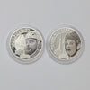 Pair of 2017 $5 High Relief Byfuglien & Nylander 1oz. Silver, 2pcs (No Tax) Flaws