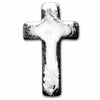 YPS Hand Poured Cross 1oz .999 Fine Silver Bar (No Tax) May be lightly toned