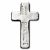 YPS Hand Poured Cross 1oz .999 Fine Silver Bar (No Tax) May be lightly toned