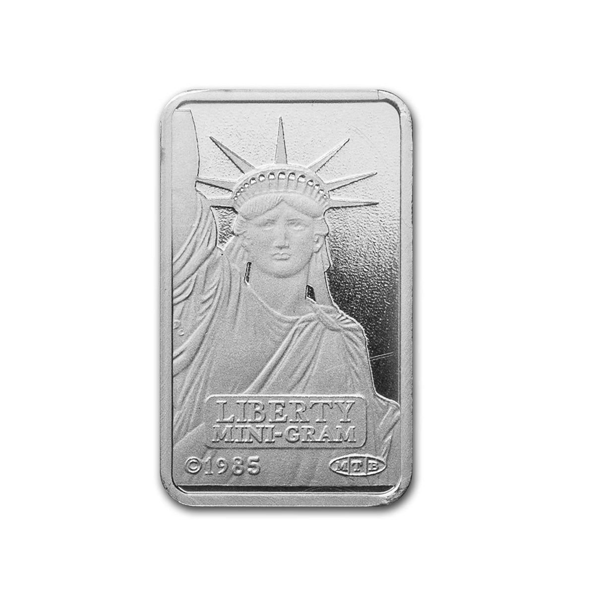 Credit Suisse 2g Liberty .9995 Platinum (No Tax) Packaging Scr. - Out of Production!