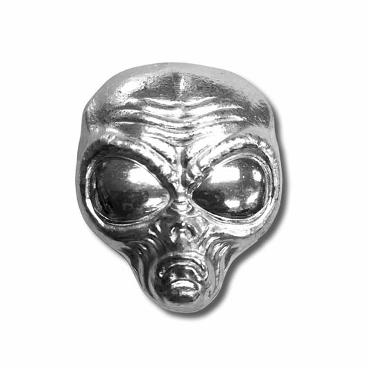 Monarch Alien Head 2oz. .999 Silver (No Tax) Missing Pouch