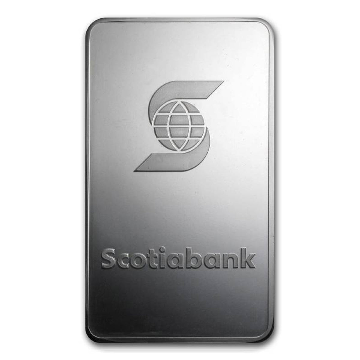 Scotiabank 10oz .999 Fine Silver Bar (No Tax) Light Toning