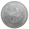 2015 Australia $1 Lunar Year of the Goat 1oz Silver (No Tax) Capsule Scratches