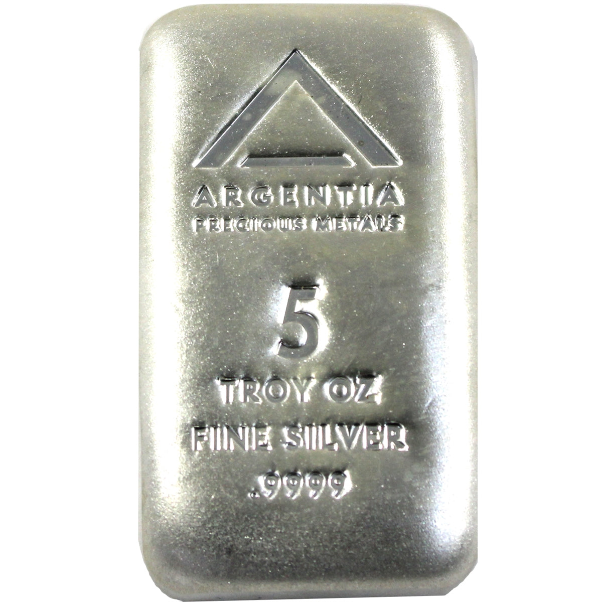 Argentia Precious Metals 5oz Silver Bar (No Tax) May be scuffed