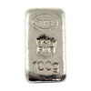 YPS 100 gram (3.21oz) Poured .999 Fine Silver Bar (No Tax) May be lightly toned