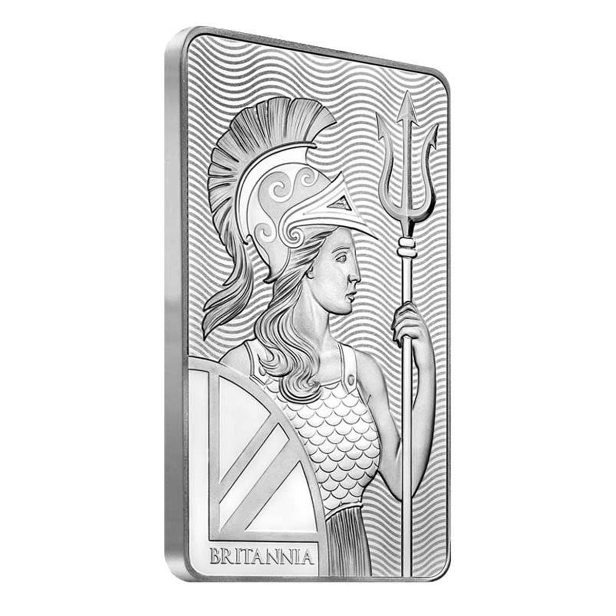 Royal Mint 100oz Britannia .999 Fine Silver Bar (No Tax) Hairline Scr. - No Credit Cards or Paypal