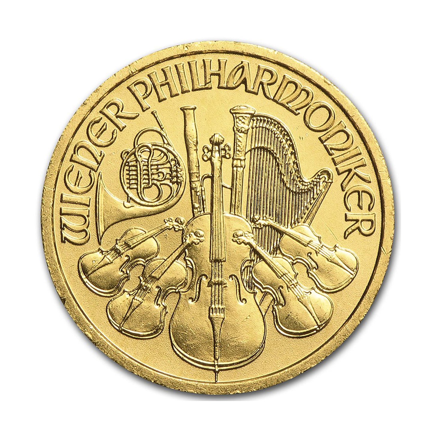 1999 Austria 200 Shilling Philharmonic 1/10oz .999 Gold Coin (No Tax)