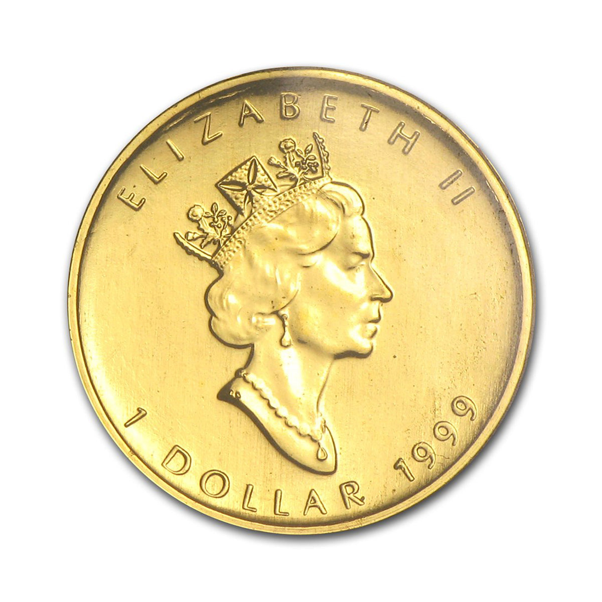 1999 Canada $1 20th Anniversary 1/20oz .9999 Gold Maple Leaf (No Tax)