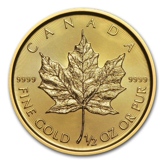 2017 Canada $20 1/2oz .9999 Gold Maple Leaf (No Tax)