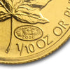 2000 Canada $5 Fireworks Privy 1/10oz. Gold Maple Leaf (No Tax) Oversized Capsule