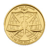 2019 Great Britain £25 The Gold Standard 1/4oz .9999 Gold (No Tax) Scr/Rubbing