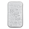 2020 Great Britain James Bond 007 - No Time to Die 1oz. .9999 Silver Bar (No Tax) Impaired