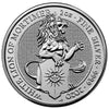 2020 GB 5-Pounds Queen's Beasts - White Lion of Mortimer 2oz. Silver (No Tax) Rim Toning