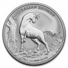 2022 $1 Australian Brumby 1oz. .9999 Fine Silver Coin (No Tax) Hairline Scr. Capsule
