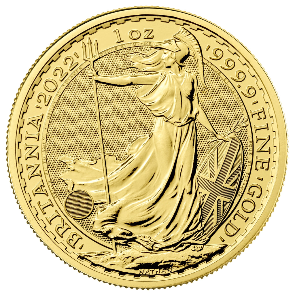 2022 Great Britain £100 Britannia 1oz. 9999 Gold (No Tax) - NO Credit cards or Paypal