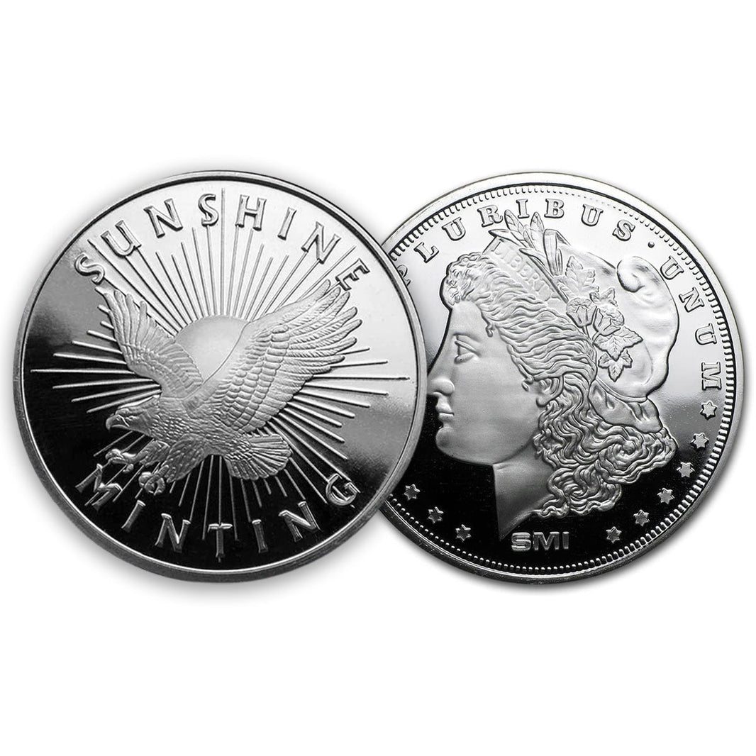 Silver Rounds Collection Silver Rounds and Bullets - Colonial Acres Coins