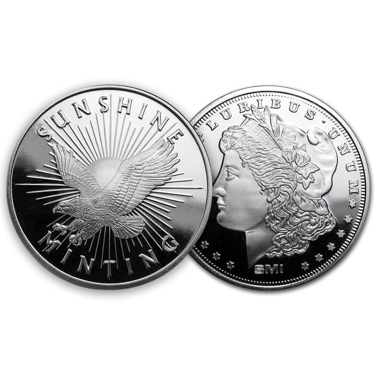 Sunshine or Silvertowne Mint 1oz. .999 Silver Round (TAX Exempt) Various Designs