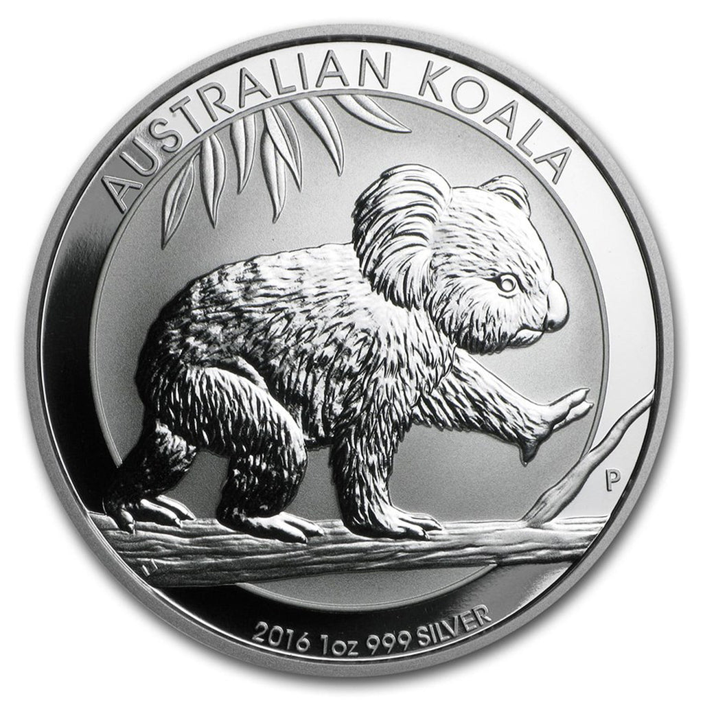 2016 Australia $1 Koala 1oz .999 Fine Silver (No Tax) Flaws