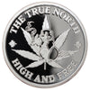 The True North High and Free: Toking Beaver 1oz Silver w COA (No Tax)