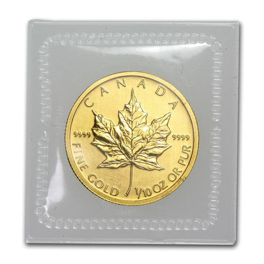 2011 Canada $5 1/10oz. .9999 Gold Maple Leaf SEALED (No Tax)