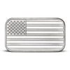 SilverTowne American Flag (Engravable) 1oz .999 Silver (No Tax)