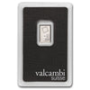 Valcambi Suisse 2.5g .9999 Platinum Bar in Original Package (No Tax)