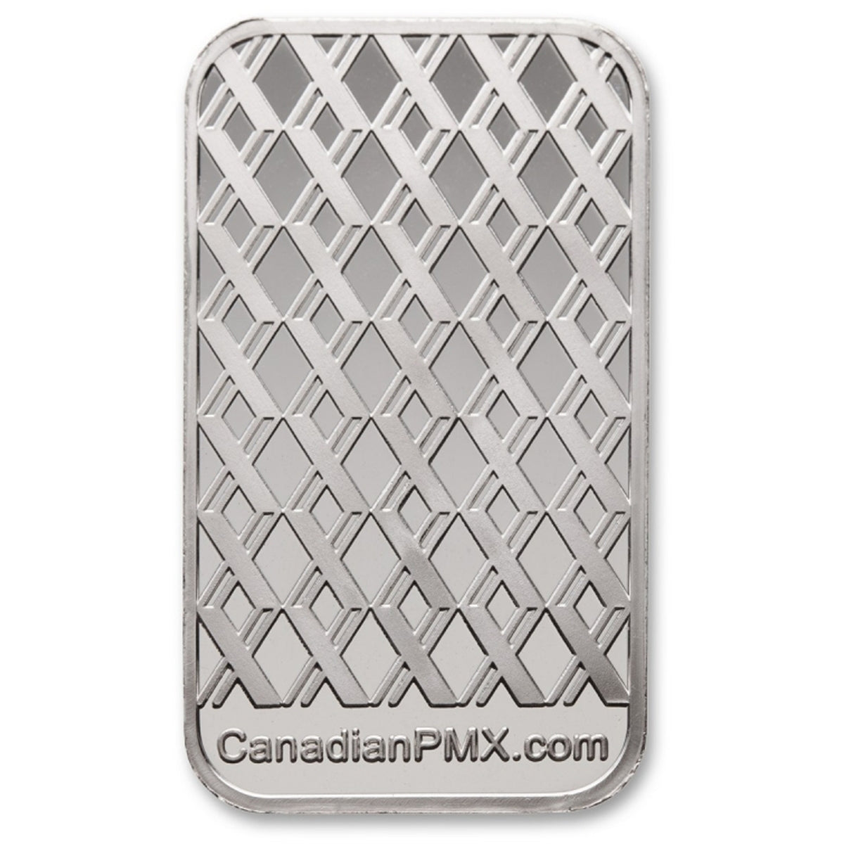 PMX 1oz .9999 Fine Silver Bar (No Tax) - Lightly Toned/Scratched