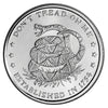 Don't Tread on Me 1754 1oz .999 Silver Coin (No Tax) Hairline Scratch