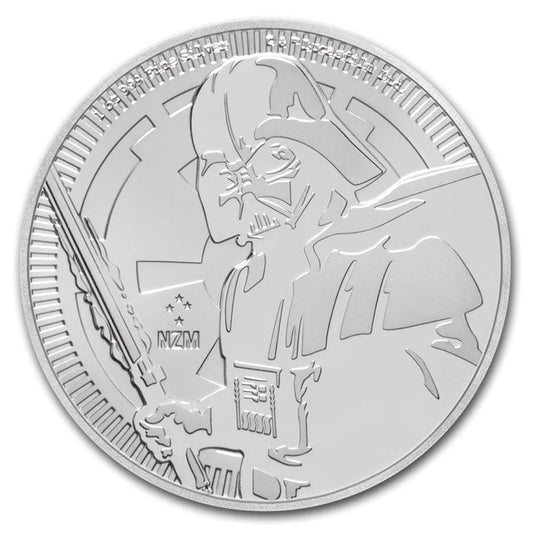 2019 Niue $2 Star Wars: Darth Vader 1oz. .999 Silver (No Tax)