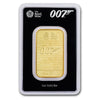 2020 GB James Bond 007 1oz Gold Bar (No Tax) Scr on Card - NO CREDIT CARDS or PAYPAL