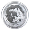 2012 Australia 50-Cents Year of the Dragon 1/2oz .999 Silver (No Tax) Scratches on Capsule