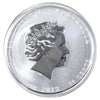 2012 Australia 50-Cents Year of the Dragon 1/2oz .999 Silver (No Tax) Scratches on Capsule