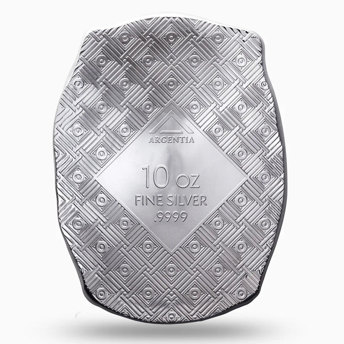 Argentia Goddess Mara 10oz. .9999 Silver Sculptural Art Bar (No Tax) Scuff/Light Toning
