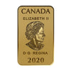 2020 Canada $25 Global Trade 1/10oz .9999 Gold Bar (No Tax)