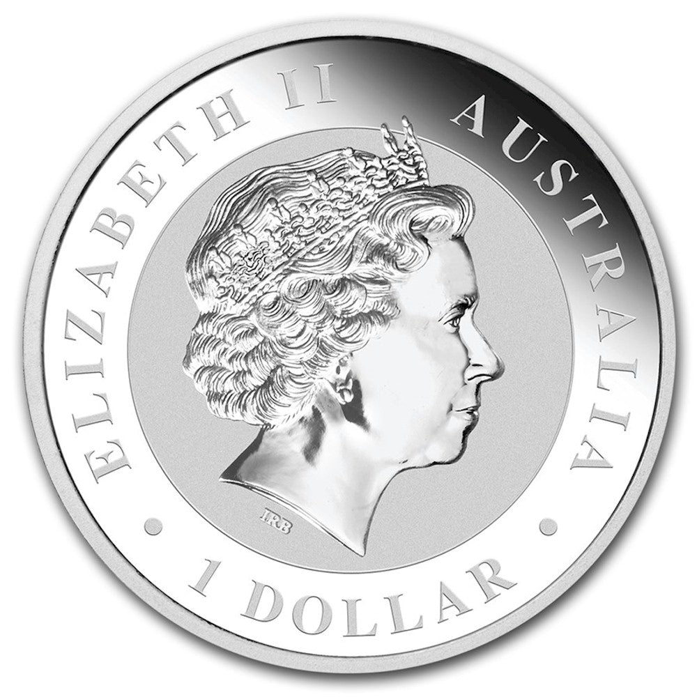 2017 Australia $1 Koala 1oz. .999 Silver (TAX Exempt) Hairline Scr on Cap